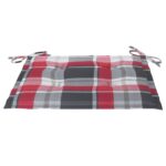 Chaises de jardin lot de 6 avec coussins Bois de teck massif – Image 7