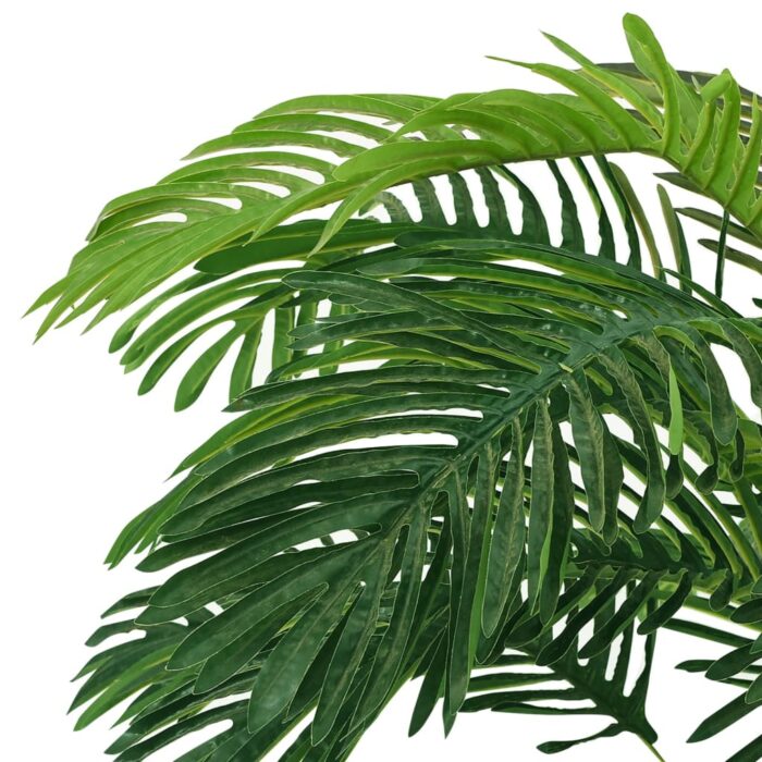 Palmier Cycas artificiel avec pot 140 cm Vert – Image 2