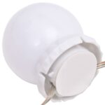 Lampe de miroir avec 8 ampoules LED Blanc chaud et blanc froid – Image 4