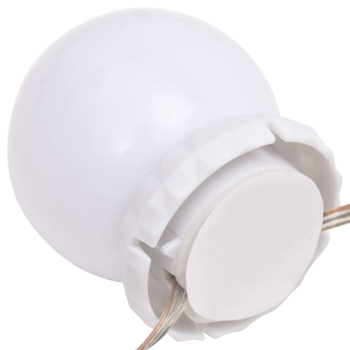 Lampe de miroir avec 8 ampoules LED Blanc chaud et blanc froid – Image 4
