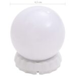Lampe de miroir avec 8 ampoules LED Blanc chaud et blanc froid – Image 6