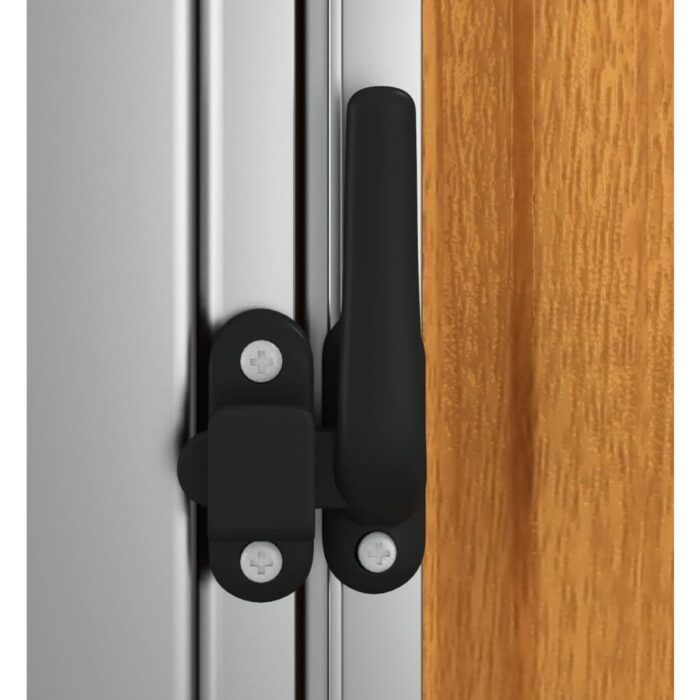 Abri de jardin Marron 118,5x97x209,5 cm Acier galvanisé – Image 4