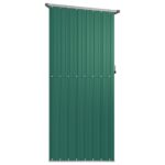 Abri de jardin Vert 180,5x97x209,5 cm Acier galvanisé – Image 3