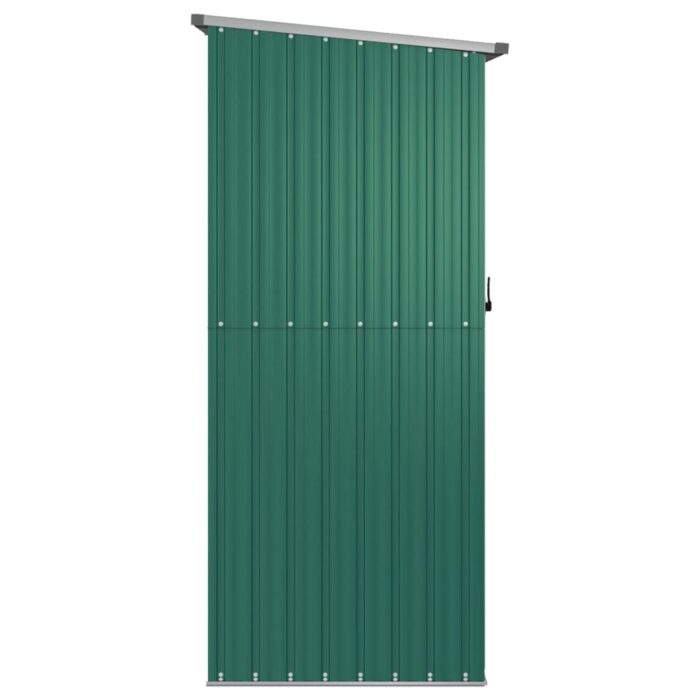 Abri de jardin Vert 180,5x97x209,5 cm Acier galvanisé – Image 3