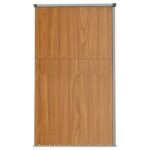 Abri à outils de jardin marron 161x89x161 cm acier galvanisé – Image 3