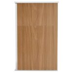 Remise de jardin murale Marron 118x100x178 cm Acier galvanisé – Image 2