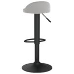Tabouret de bar Gris clair Velours – Image 3