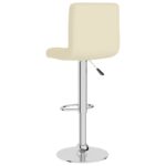 Tabouret de bar Crème Tissu – Image 4