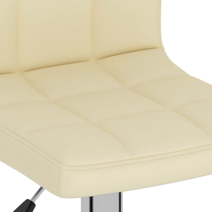 Tabouret de bar Crème Tissu – Image 6