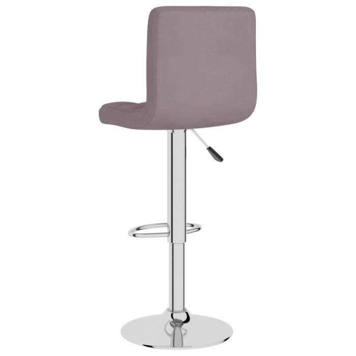Tabouret de bar Taupe Tissu – Image 4
