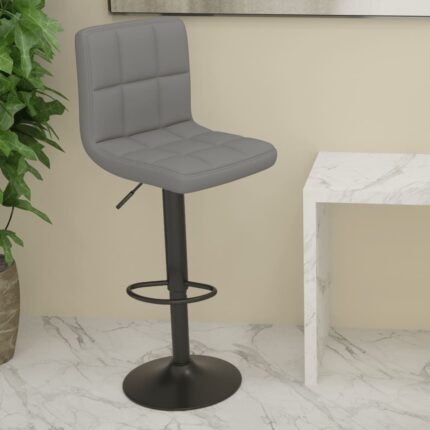 Tabouret de bar Gris clair Tissu