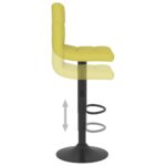 Tabouret de bar Vert Tissu – Image 5