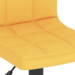 Tabouret de bar Jaune moutarde Tissu – Image 6