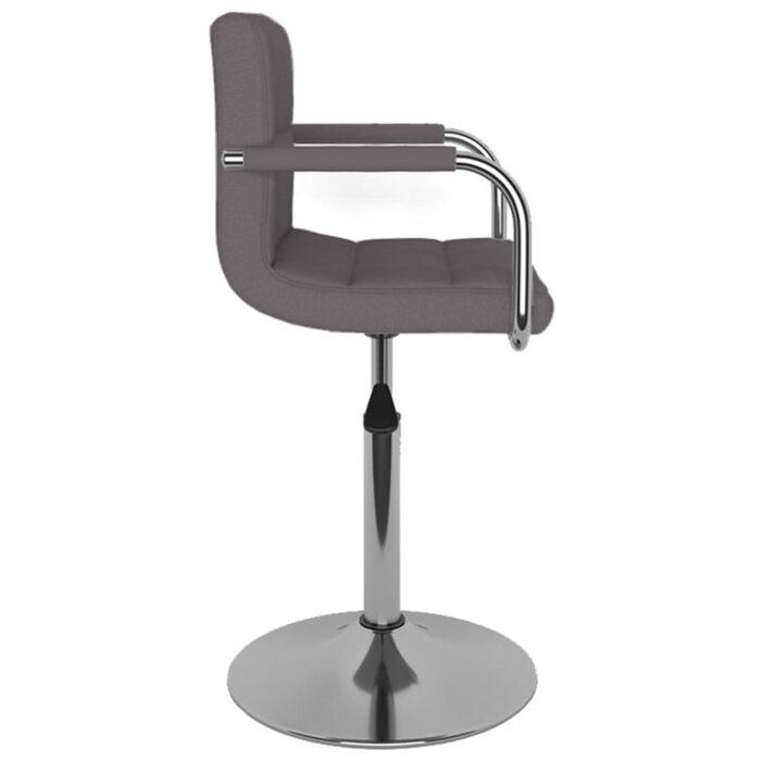 Tabouret de bar Taupe Tissu – Image 3