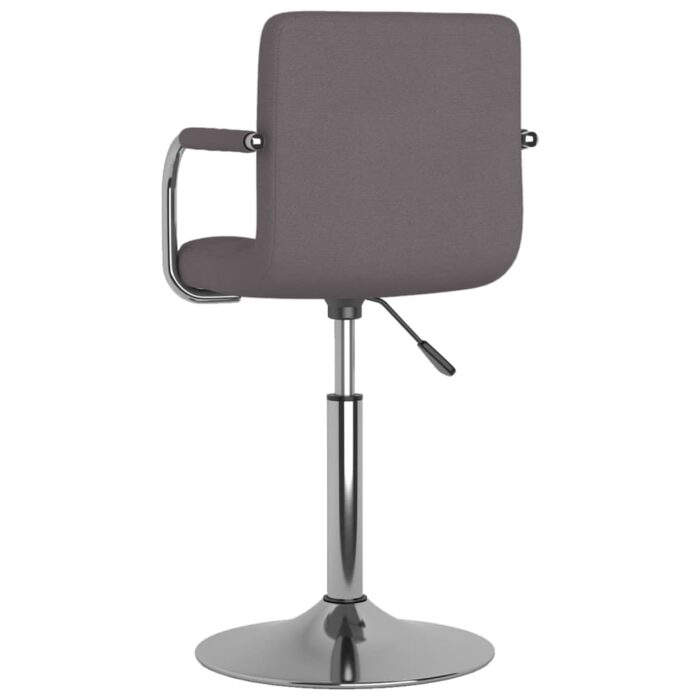 Tabouret de bar Taupe Tissu – Image 4