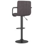 Tabouret de bar Taupe Tissu – Image 4