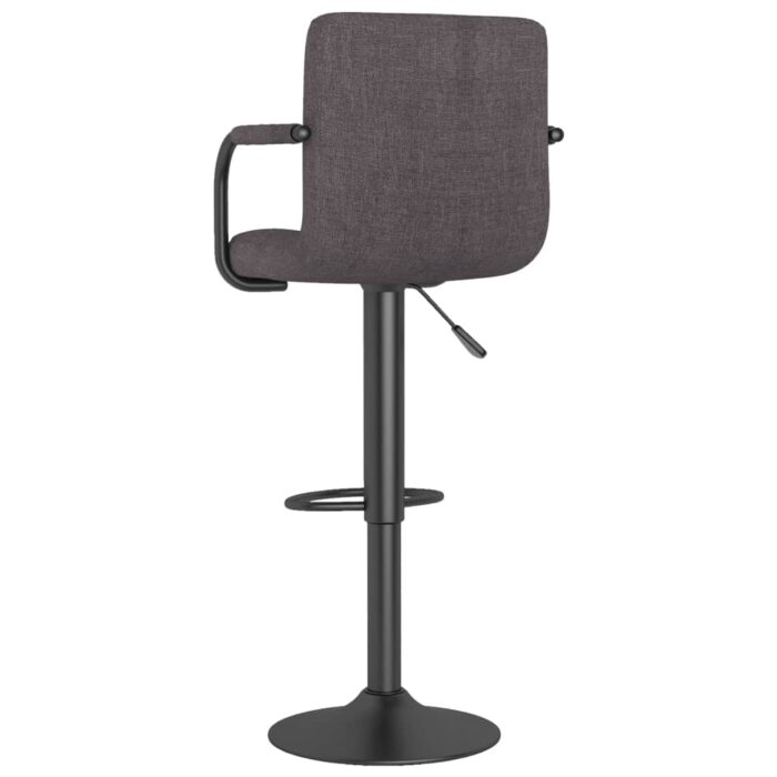 Tabouret de bar Taupe Tissu – Image 4
