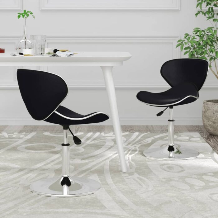 VXL8720286535004_m_en_hd_1.jpg Chaises à manger lot de 2 noir similicuir – Image 1