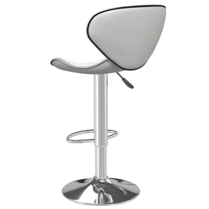 Tabouret de bar Blanc Similicuir – Image 4