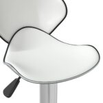 Tabouret de bar Blanc Similicuir – Image 5