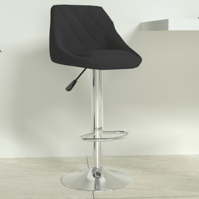 Tabouret de bar Noir Velours – Image 1
