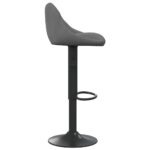 Tabouret de bar Gris foncé Velours – Image 2