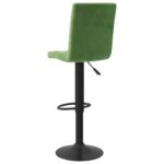 Tabouret de bar Vert foncé Velours – Image 4