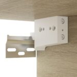 Meuble TV suspendu Chêne sonoma 100x30x26,5 cm Bois ingénierie – Image 4