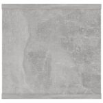 Étagère murale Gris béton 102x30x29 cm Bois d’ingénierie – Image 5