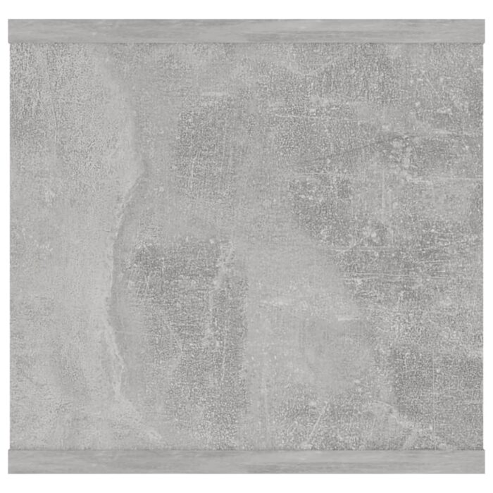 Étagère murale Gris béton 102x30x29 cm Bois d’ingénierie – Image 5