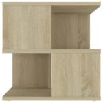 Table d'appoint Chêne sonoma 40x40x40 cm Aggloméré – Image 3