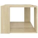 Table basse Chêne sonoma 40x40x30 cm Bois d'ingénierie – Image 2