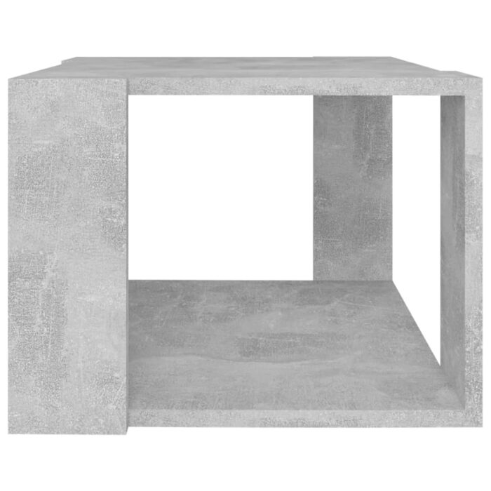 Table basse Gris béton 40x40x30 cm Bois d'ingénierie – Image 2