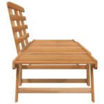 Banc de jardin 2-en-1 190 cm Bois solide d'acacia – Image 2