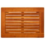 Table basse de jardin 50x35x36 cm Bois solide d'acacia – Image 3