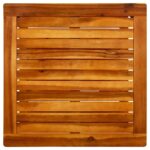 Table basse 60x60x45 cm Bois d'acacia solide – Image 3