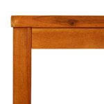 Table basse 60x60x45 cm Bois d'acacia solide – Image 5