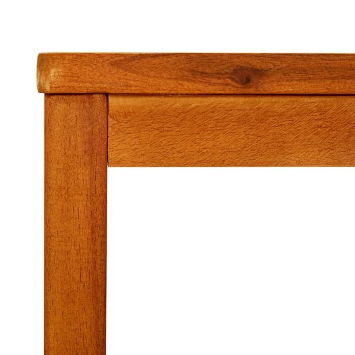 Table basse 60x60x45 cm Bois d'acacia solide – Image 5