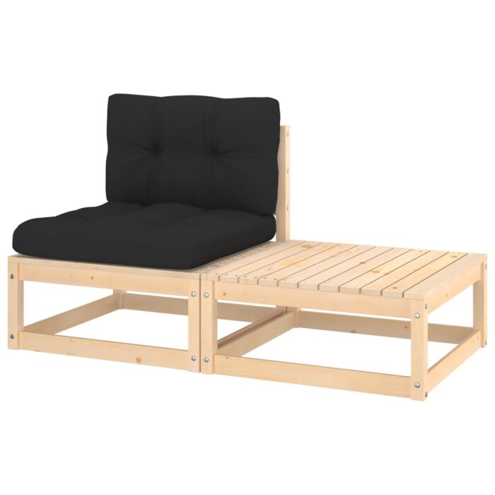 VXL8720286543689_a_en_hd_1.jpg Salon de jardin 2 pcs avec coussins Bois de pin massif – Image 1