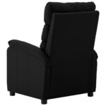 Fauteuil électrique de massage Noir Similicuir – Image 2