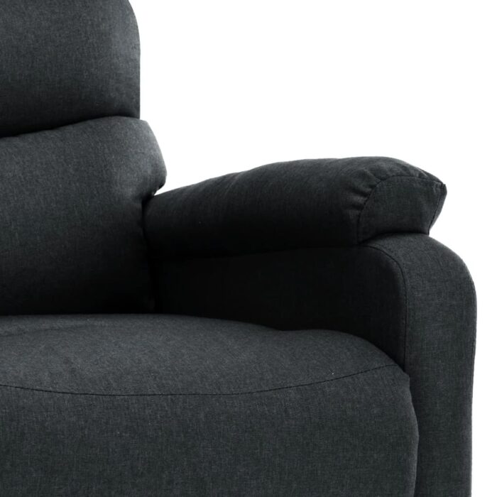 Fauteuil électrique de massage Gris foncé Tissu – Image 2