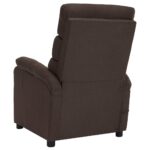Fauteuil électrique de massage Marron Tissu – Image 4