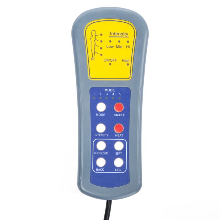 Fauteuil électrique de massage Vert foncé Tissu – Image 5