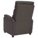 Fauteuil électrique de massage Taupe Tissu – Image 2