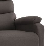 Fauteuil électrique de massage Taupe Tissu – Image 4