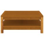 Salon de jardin 2 pcs avec coussins gris foncé Bois d'acacia – Image 7