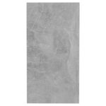 Table d'appoint gris béton 50x26x50 cm bois d'ingénierie – Image 3