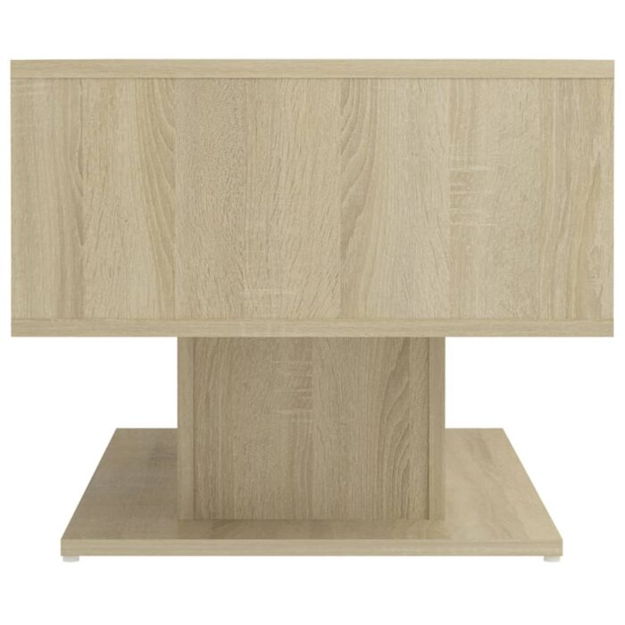 Table basse chêne sonoma 103,5x50x44,5 cm bois d'ingénierie – Image 3