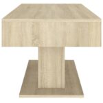 Table basse chêne sonoma 96x50x45 cm bois d'ingénierie – Image 3