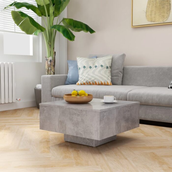 VXL8720286560907_m_en_hd_1.jpg Table basse gris béton 60x60x31,5 cm bois d'ingénierie – Image 1